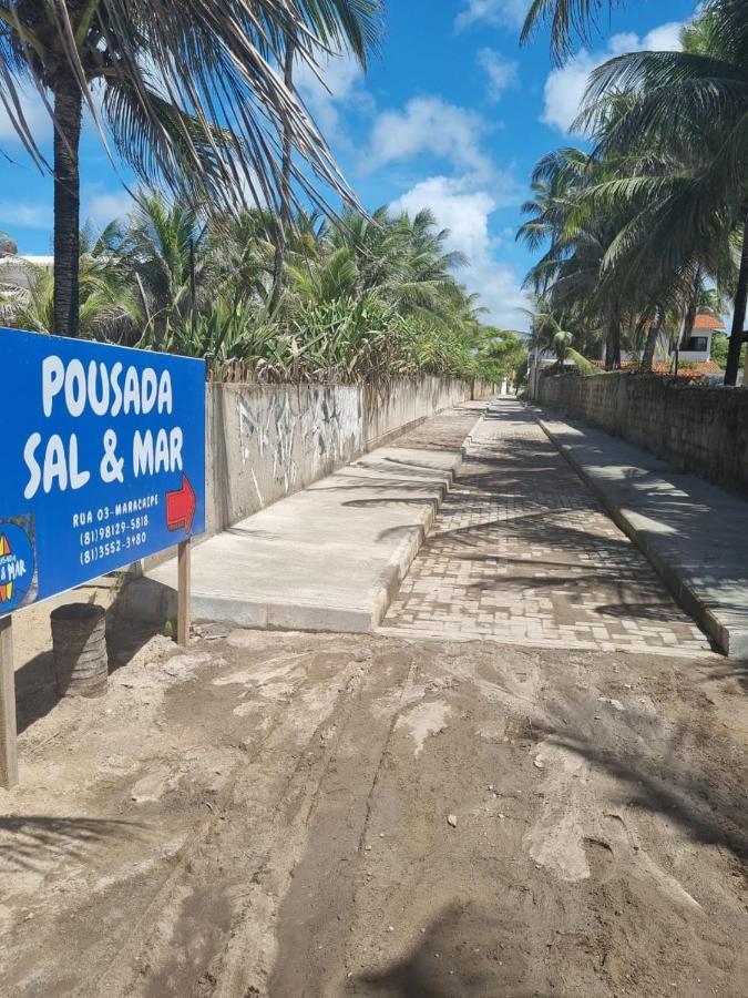 Pousada Sal E Mar Maracaipe ปอร์โต จิ กาลินญาส ภายนอก รูปภาพ
